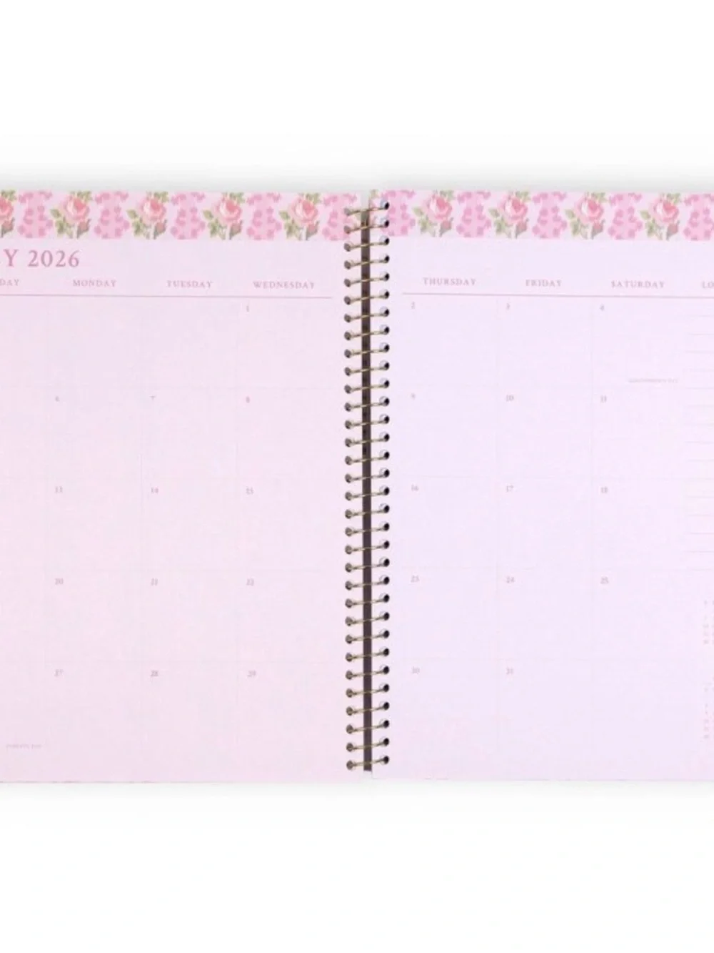 LoveShackFancy spiral bound