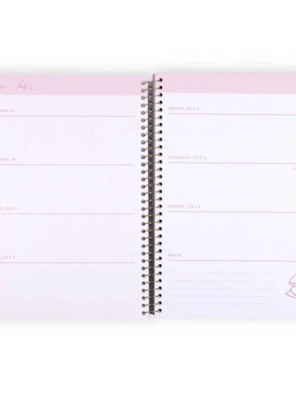 LoveShackFancy spiral bound