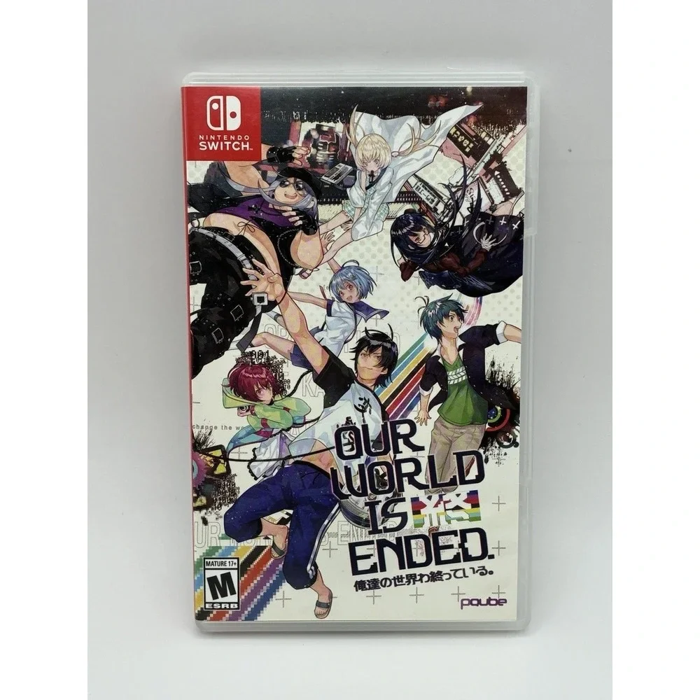 Our World is Ended Nintendo Switch Video Game PQube Physical Edition ESRB M