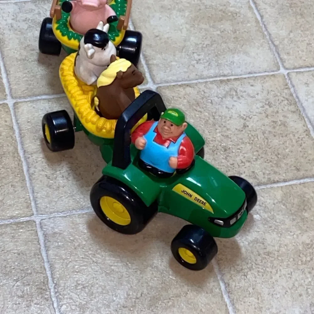 John Deere delight child adorable