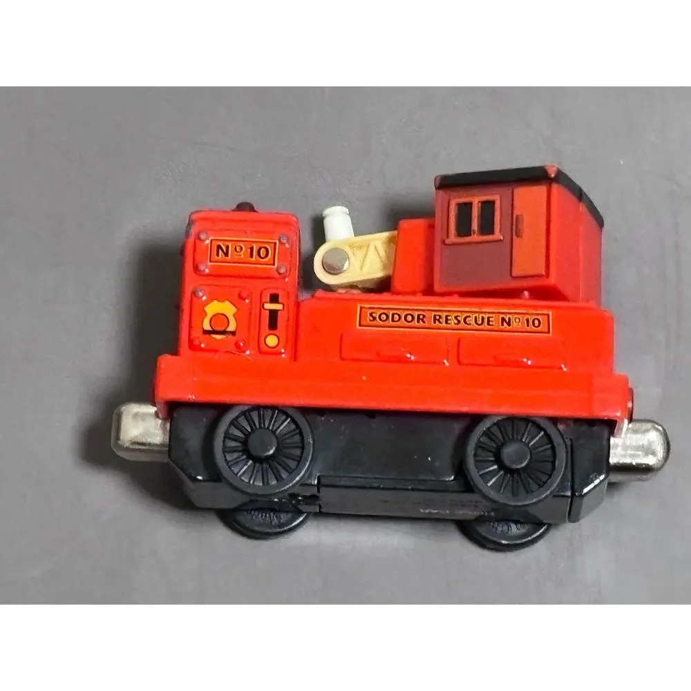 Thomas the Train & Friends Sodor Rescue No. 10 Hose Red Metal Car Metal Toy 2004