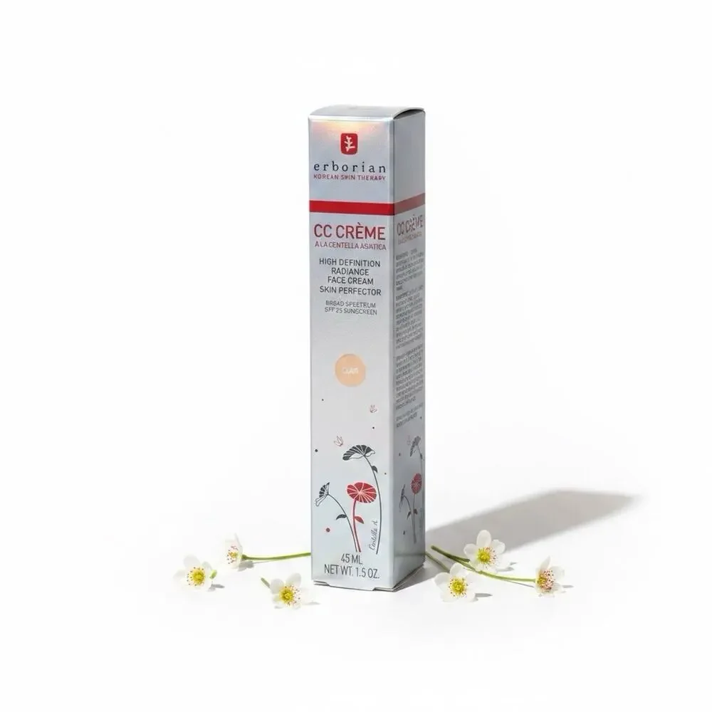 Erborian CC Cream Color Correcting SPF 25, Clair Korean Skin Therapy.