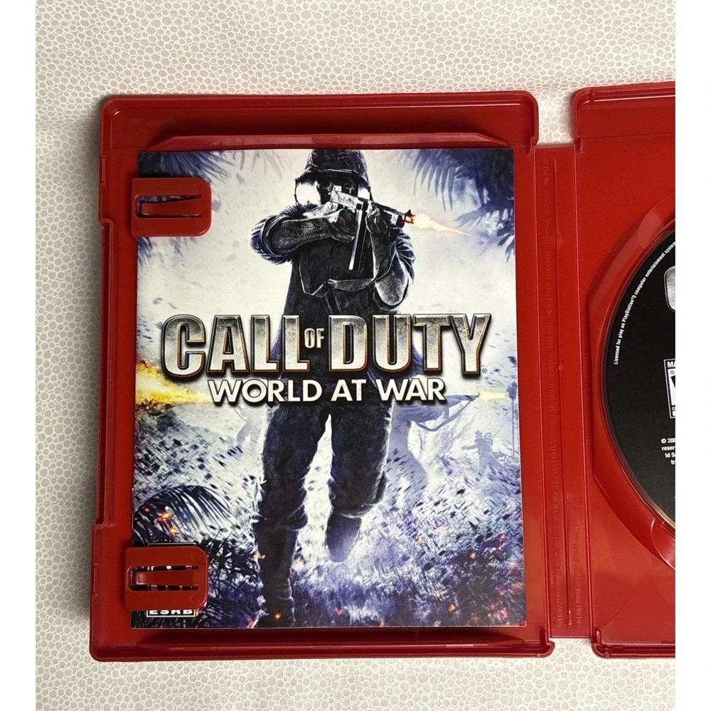 Call of Duty‎ Modern Warfare, & World at War Playstation PS3