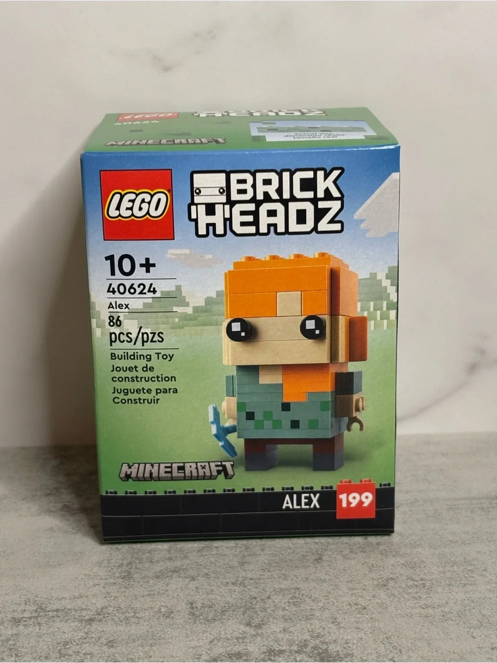 Lego BrickHeadz Minecraft Alex Set (#40624)