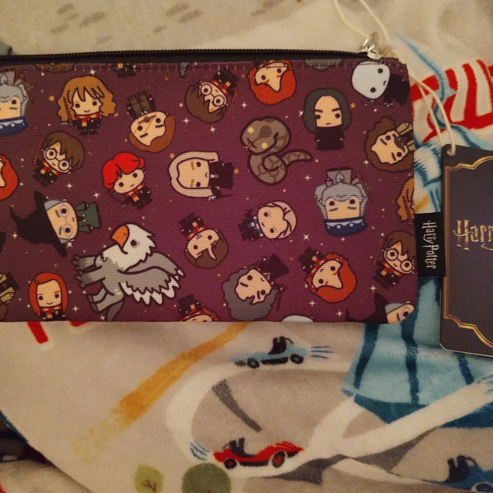 Harry Potter Character Pouch NWT Never Used