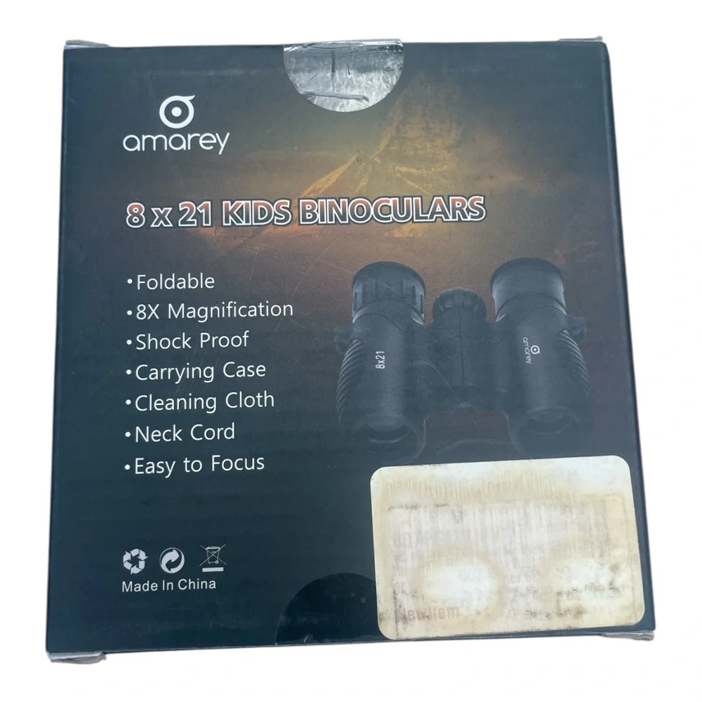Black 8x21 Kids‎ Binoculars