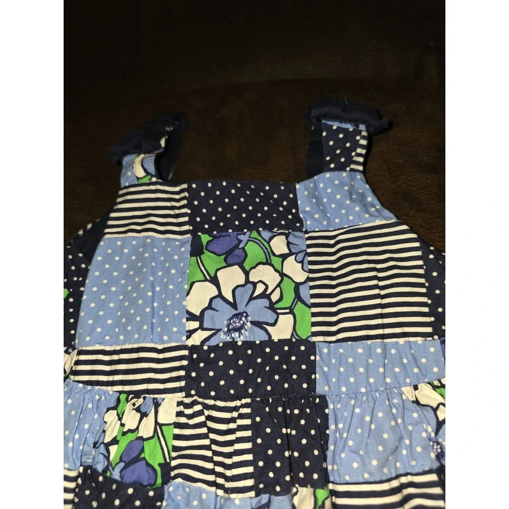 Gymboree spring prep patchwork dress size 3t‎