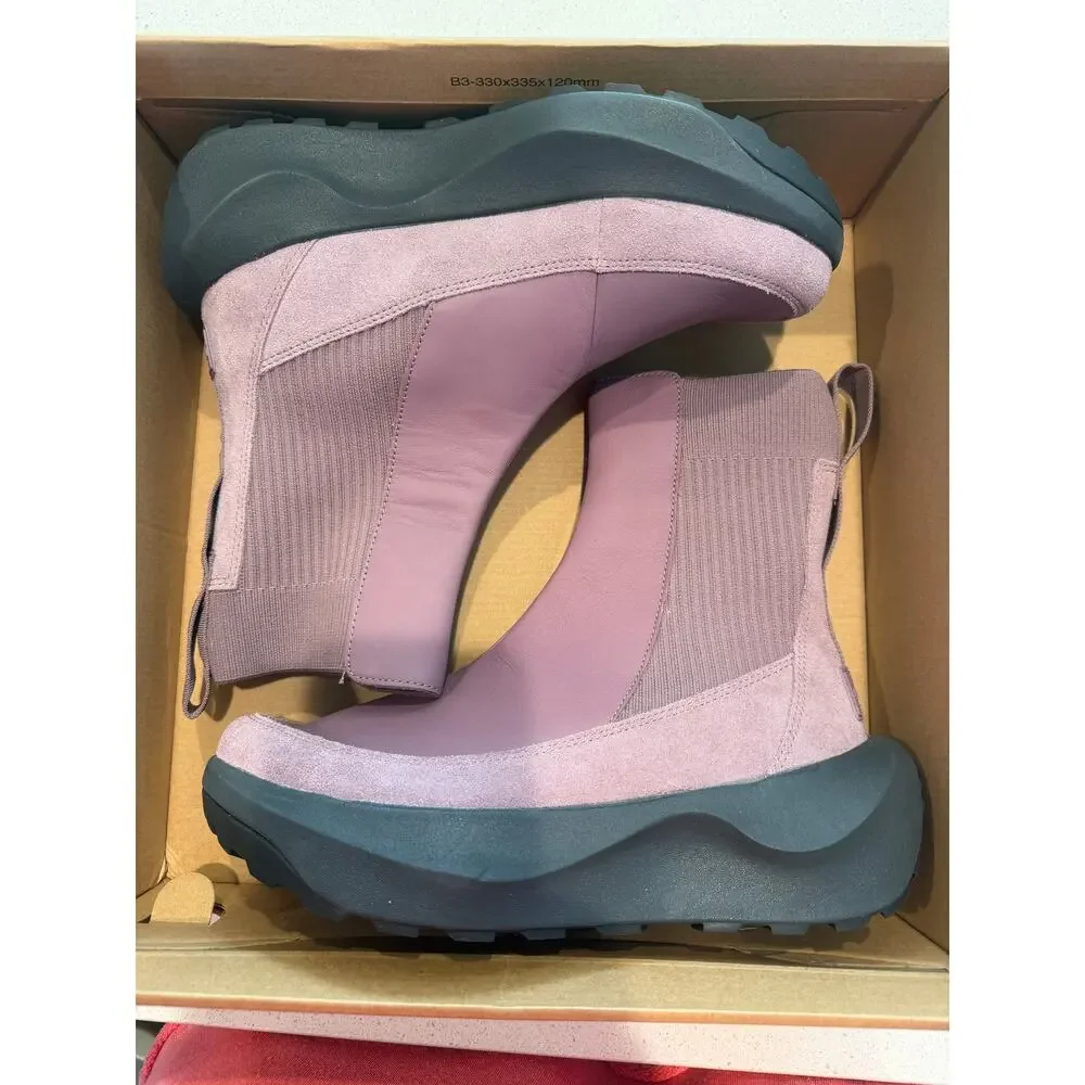 NWT The North Face Women’s Halseigh Knit Boots - Purple‎ - 9