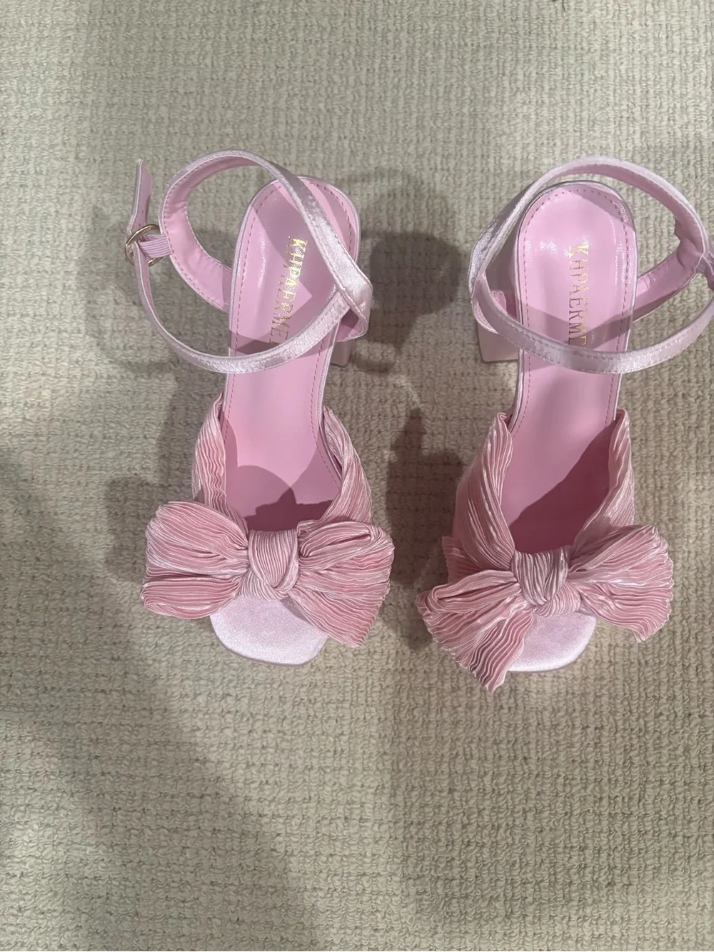 Khpaermei platform shoes