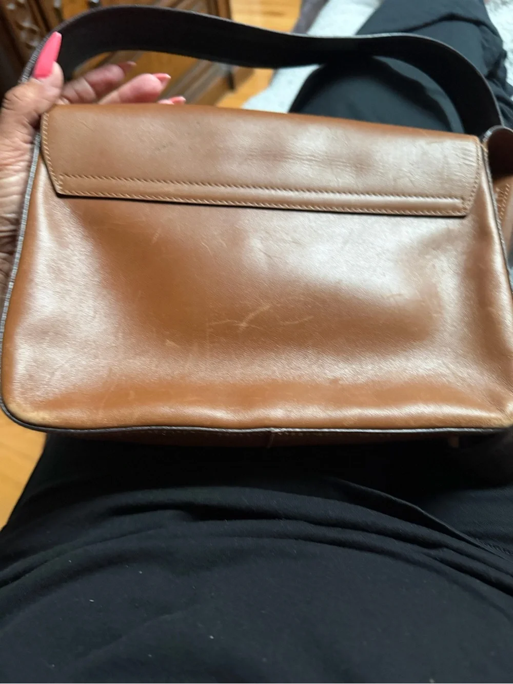 Prada smooth tan