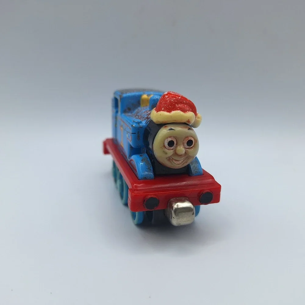 Thomas‎ the Tank Engine Holiday Thomas Train Small 2002 Santa Hat Diecast Toy