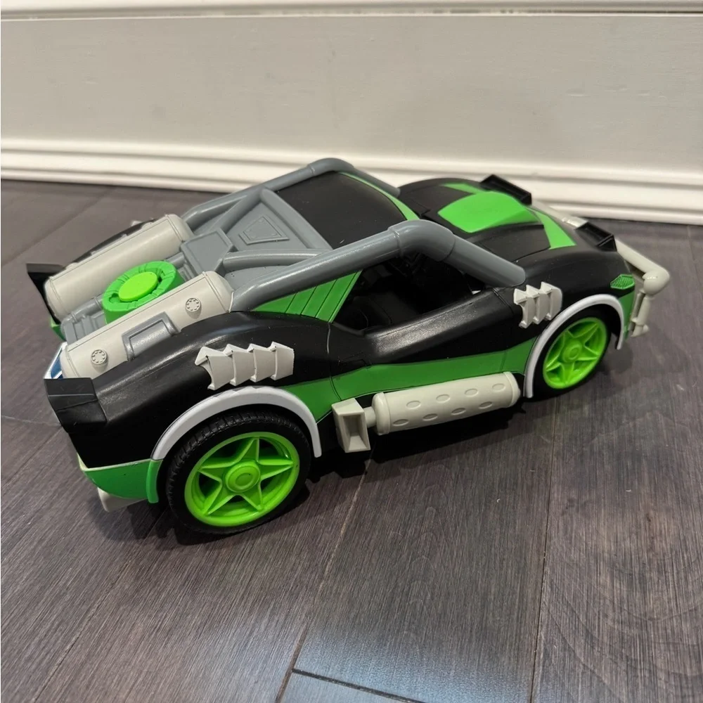 Adventure Force RC Steam Race Car Dynamic Green Black Kid Toddler Boy NO REMOTE