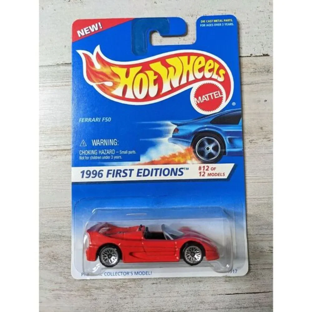 Vintage Hot Wheels 1996 First Editions‎ Ferrari F50 14917 Collector #377 NEW