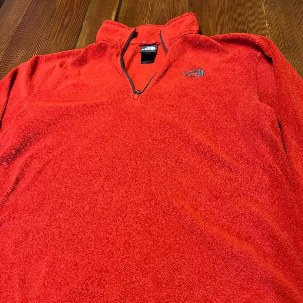 North Face Red Fleece‎ size M