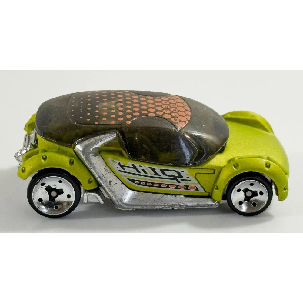 Hot Wheels Hi I.Q. Diecast Car‎ Kids 1:64 Lime Green 2004 First Editions