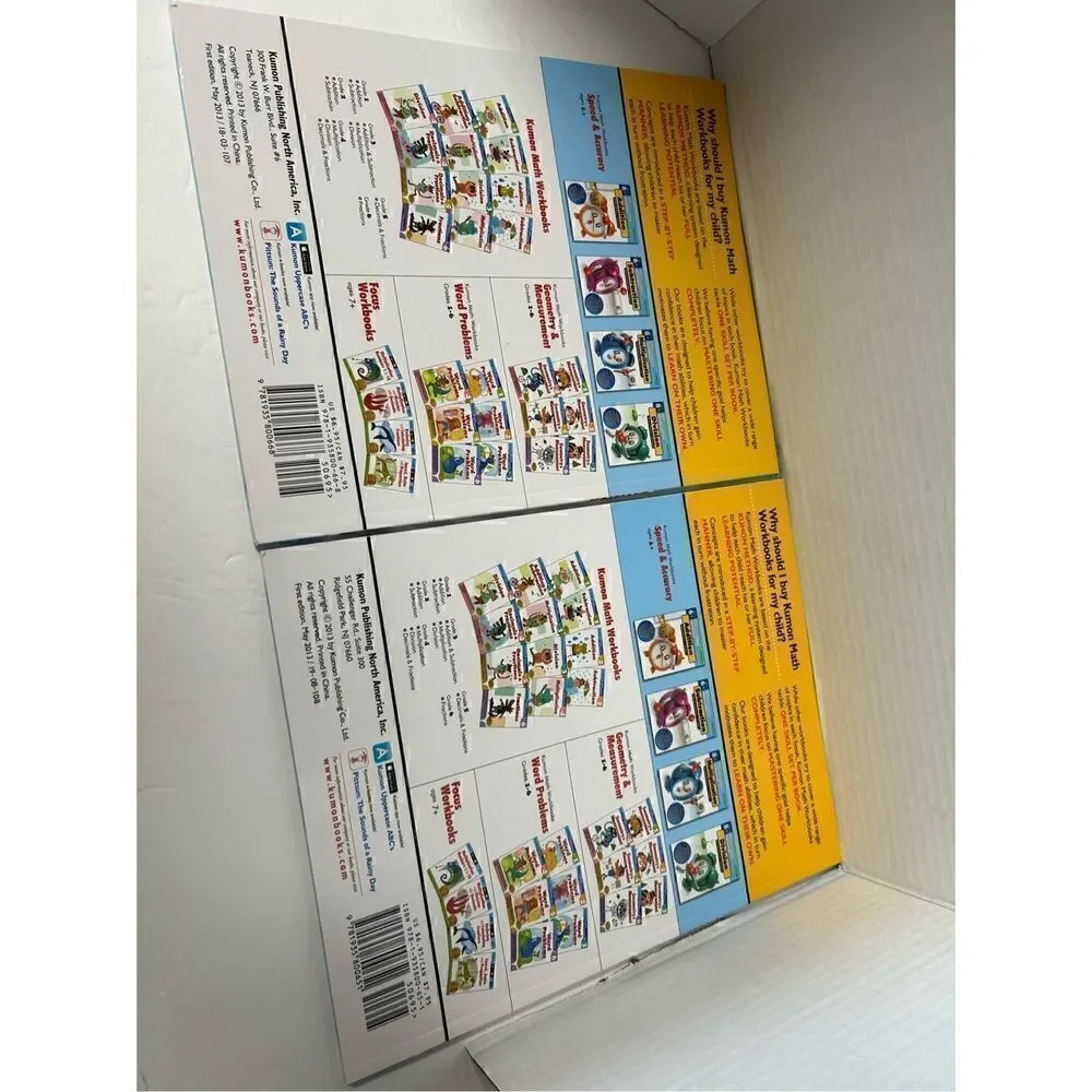 Kumon Speed & Accuracy Math workbooks-Two