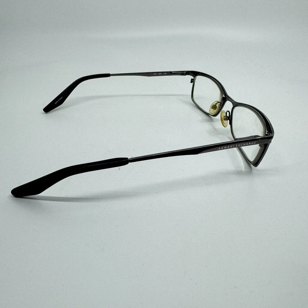 Armani Exchange AX235 18W Eyeglasses Black‎ Rectangle Frames 51-17-130 H10127