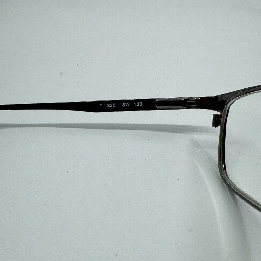 Armani Exchange AX235 18W Eyeglasses Black‎ Rectangle Frames 51-17-130 H10127