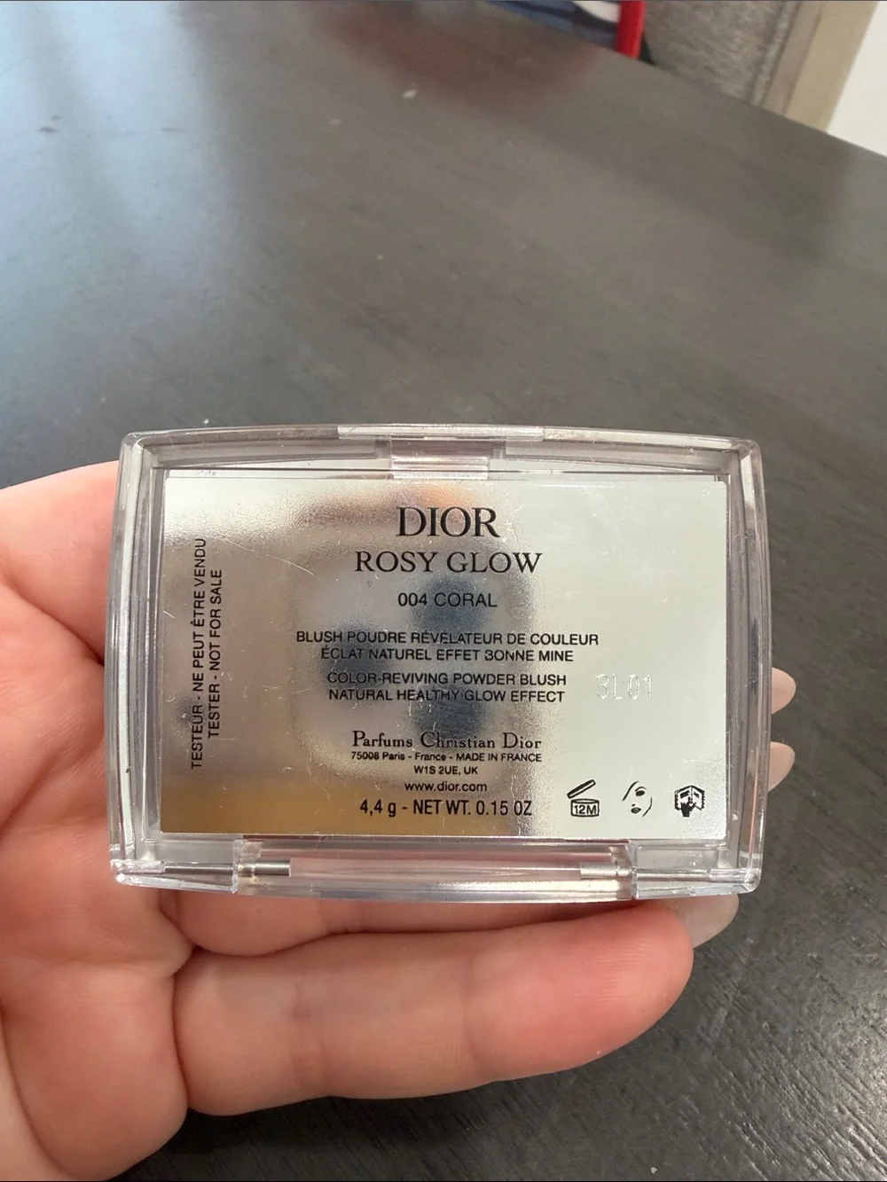 Dior designer compact