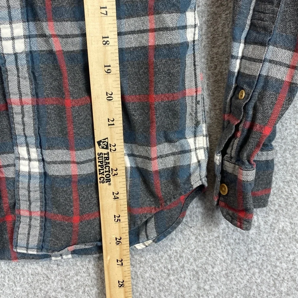 J. Crew flannel button down slim fit XS grunge gorpcore soft breathable
