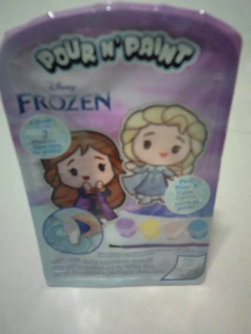 NEW DISNEY FROZEN POUR N' PAINT CRAFT PLASTER MOLD SET STOCKING STUFFER 🎁