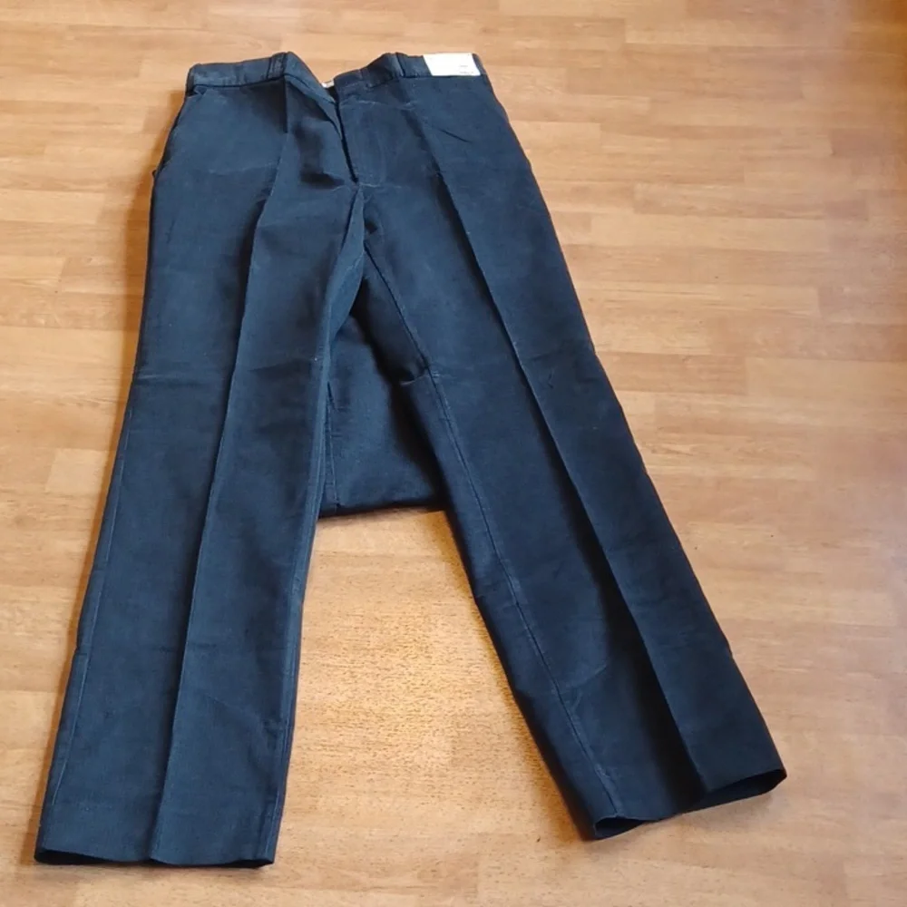 Corduroy pants field master size 38x35 vintage with tags Navy blue