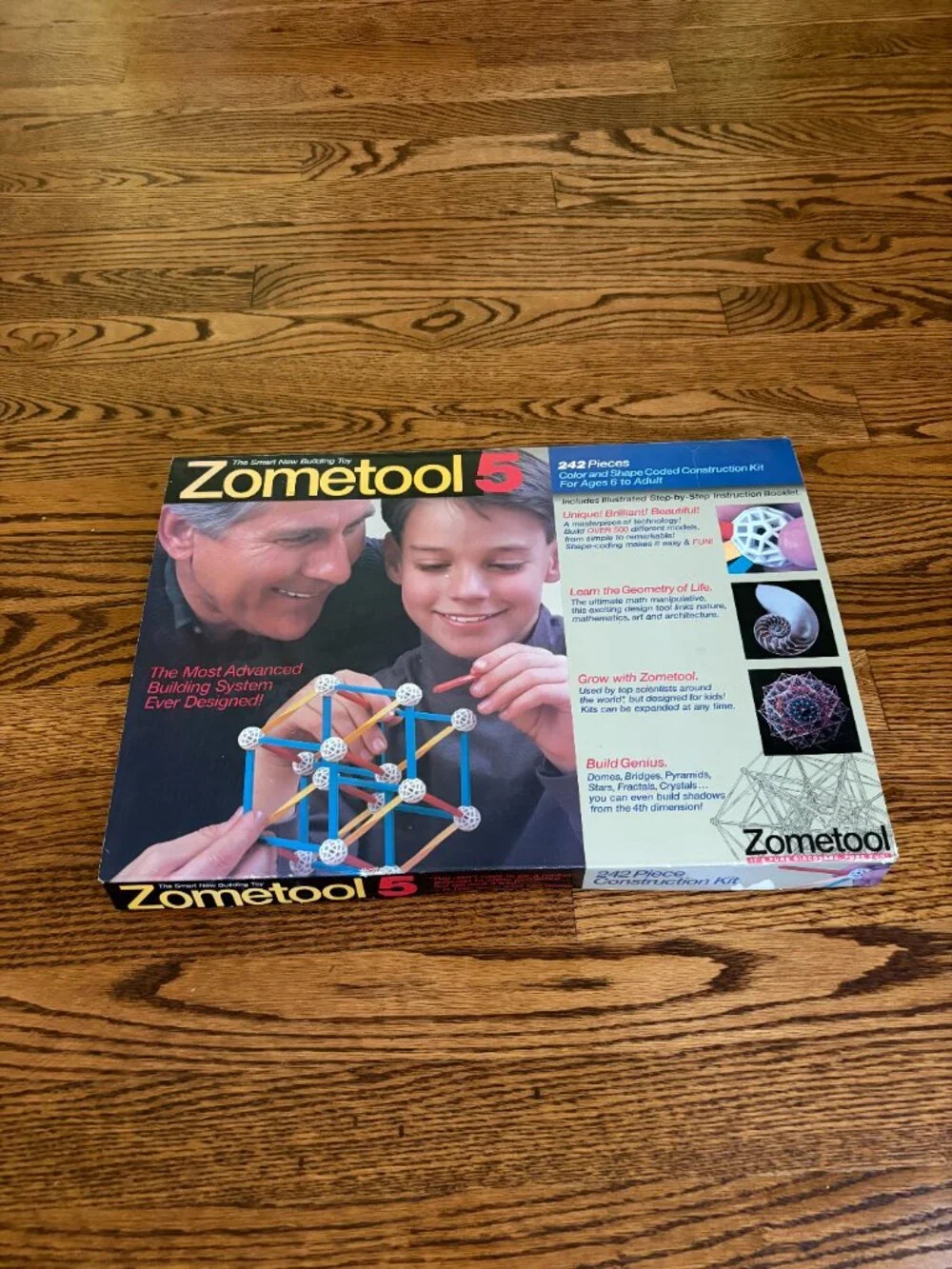 Zometool 5 Construction Lot Creator Sets -Geometry Builder STEM Toy Vintage USA