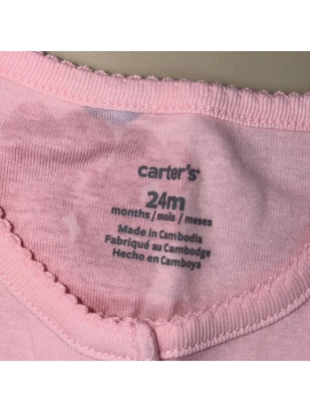 Carter’s Baby Girls Bubble Romper | 24 Months | NWT Pink Berry Print