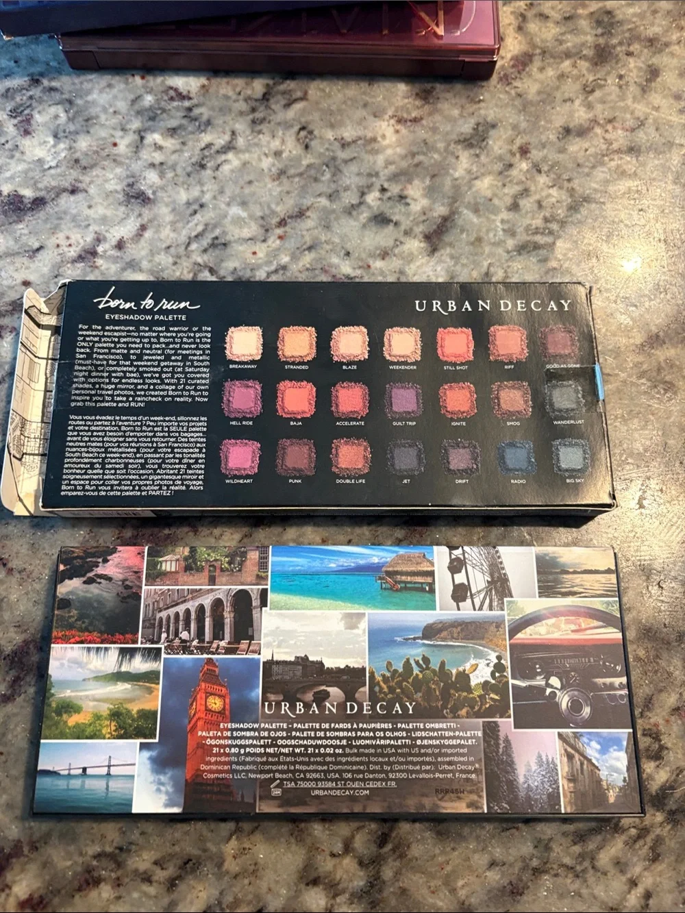 Urban Decay 21 iconic eyeshadow