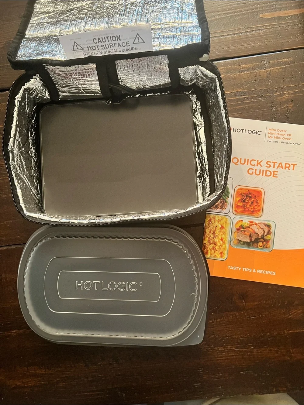 Hotlogic Mini Oven Portable Personal Oven - Black (New)