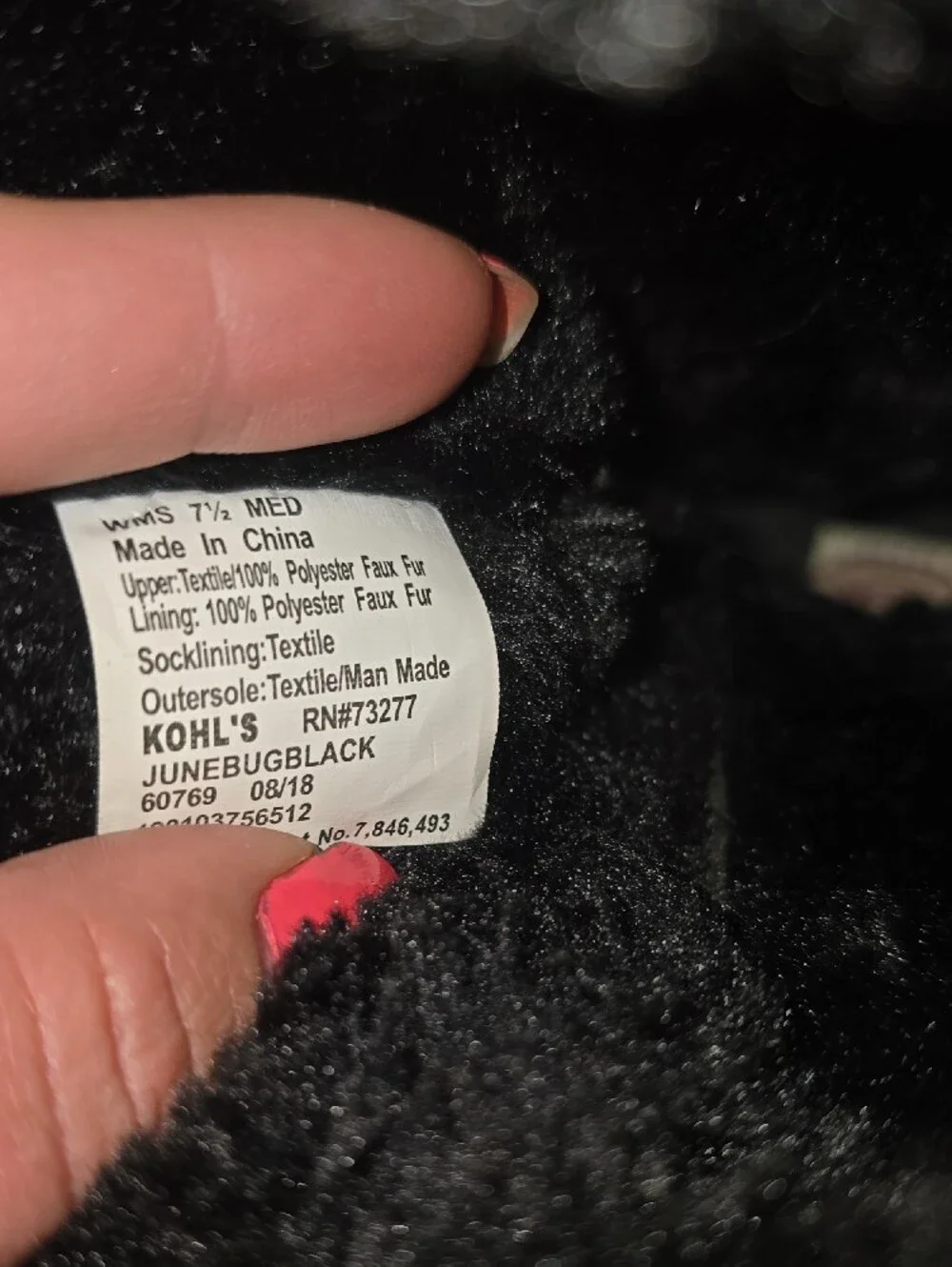 SO style black suede