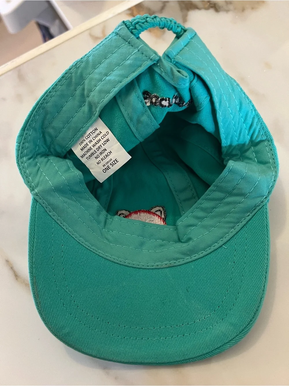 Toddler Baseball Cap with Red Panda Embroidery