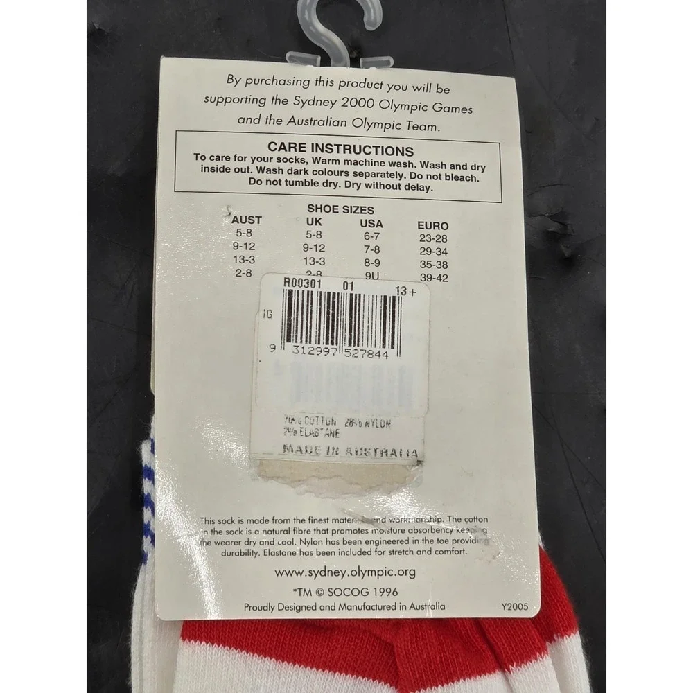 Sydney 2000 Olympic‎ Games Socks