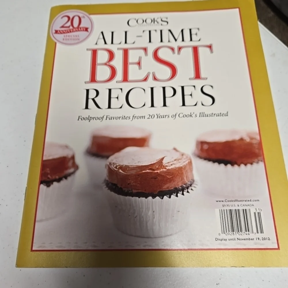 Cook's Illustrated All-Time Best Recipes 20th Anniversary Special Edition