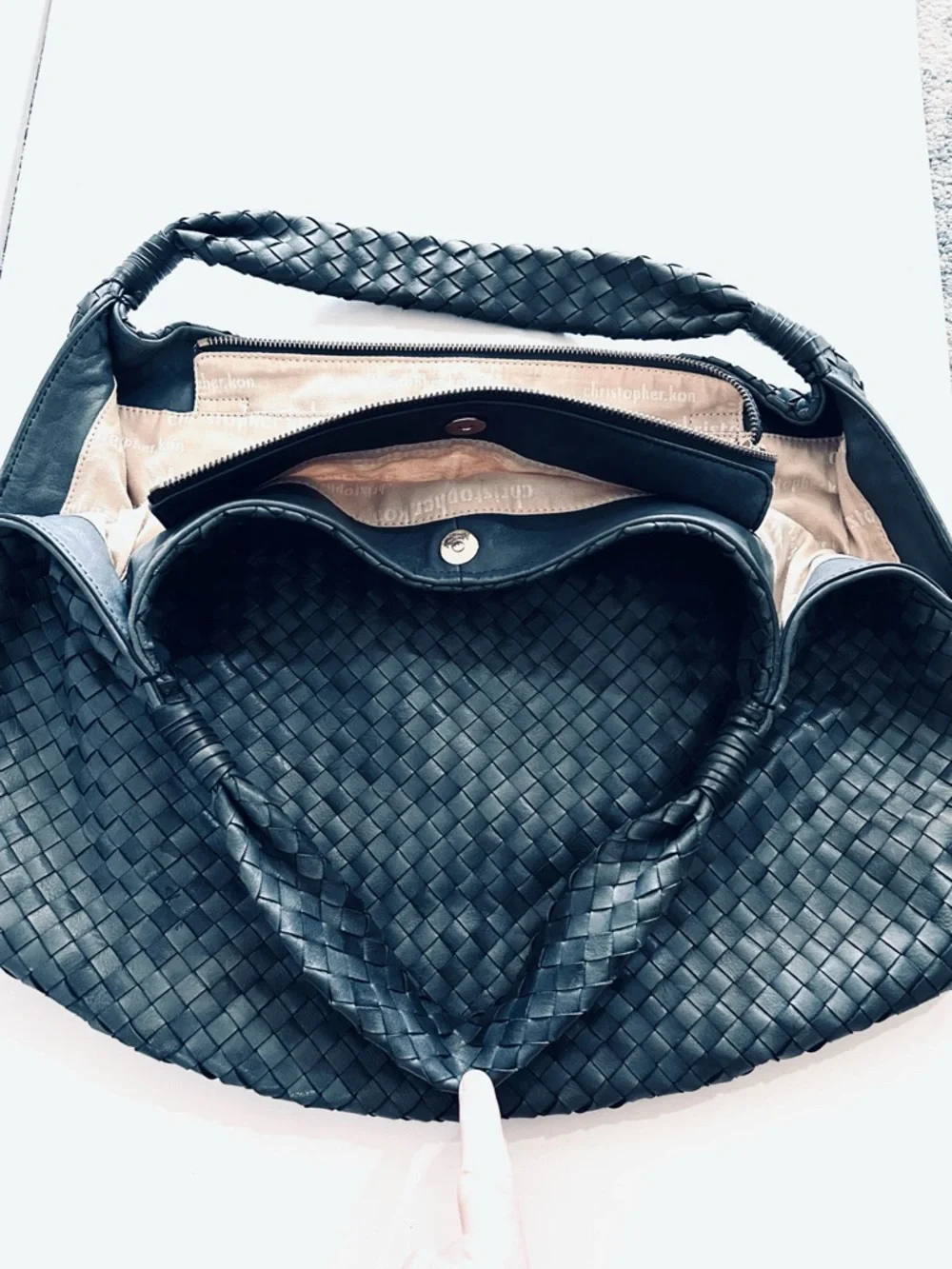 Christopher Kon sleek woven