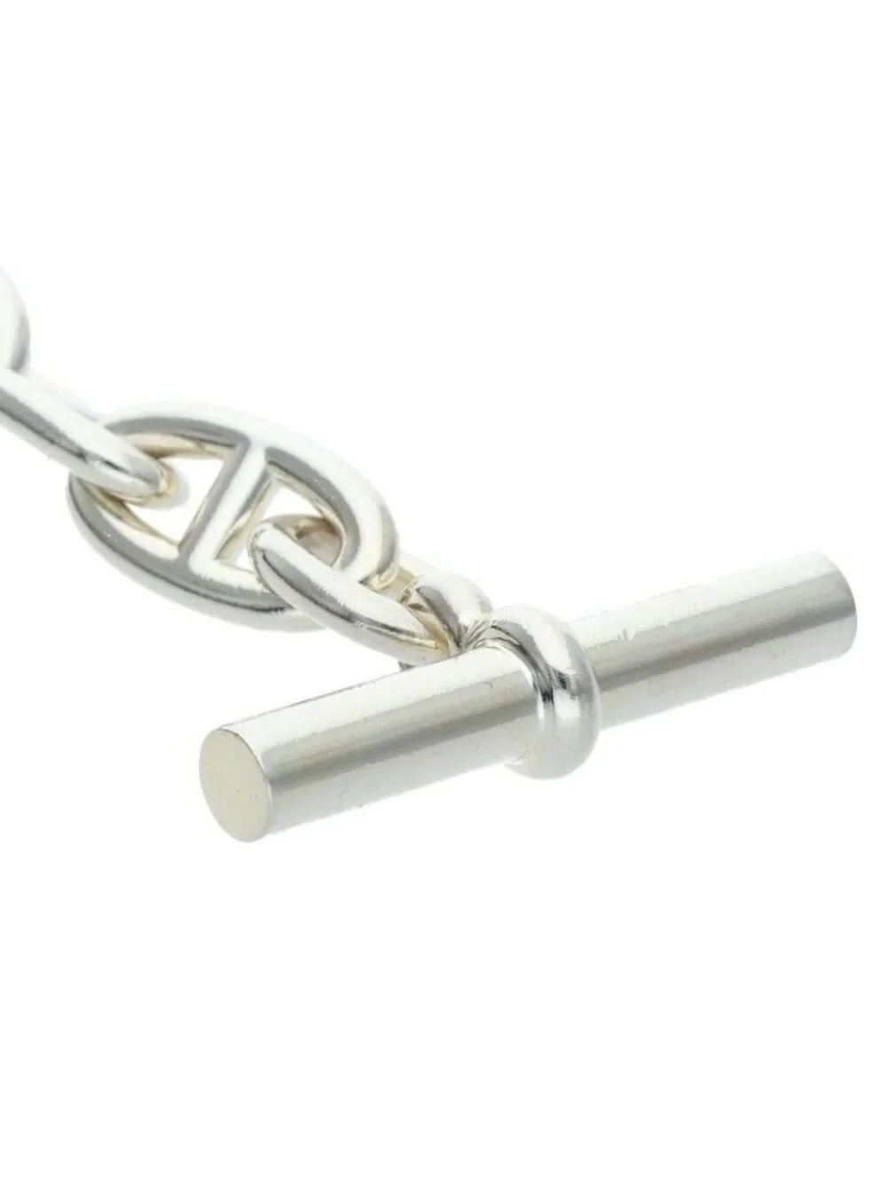 Hermes Chaine D'ancre GM Silver Bracelet