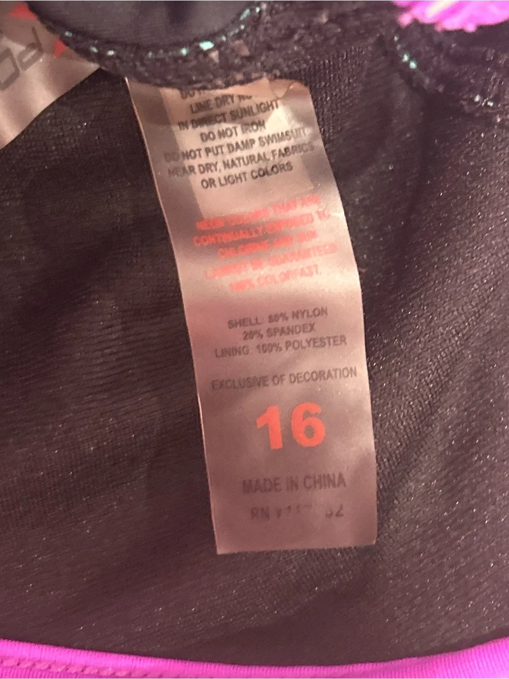 ZeroXposur brand size