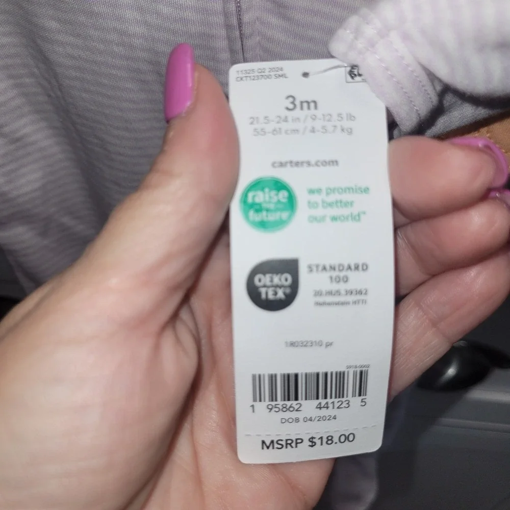 Carters soft cotton