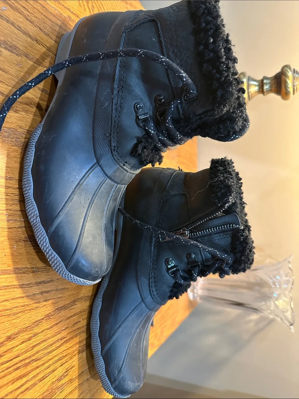 Sperry warm faux
