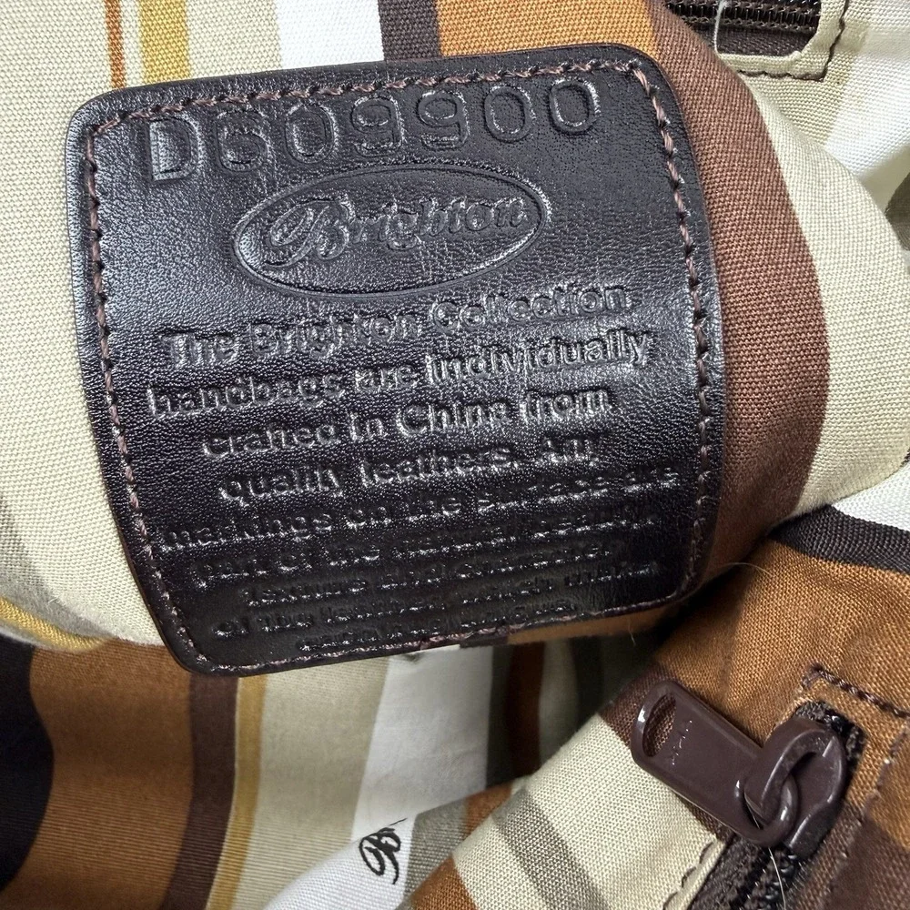 Brighton embossed snakeskin
