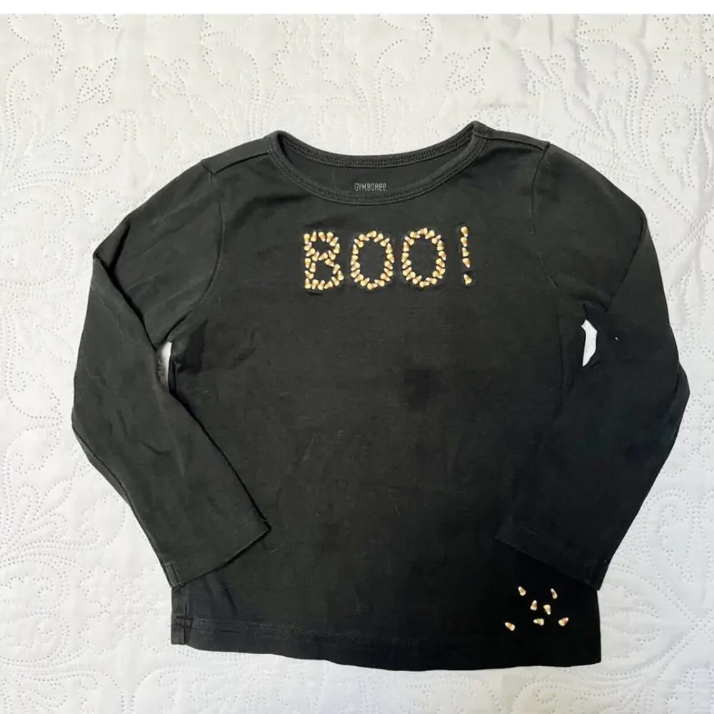 Gymboree Candy Corn Halloween Shirt Size 4