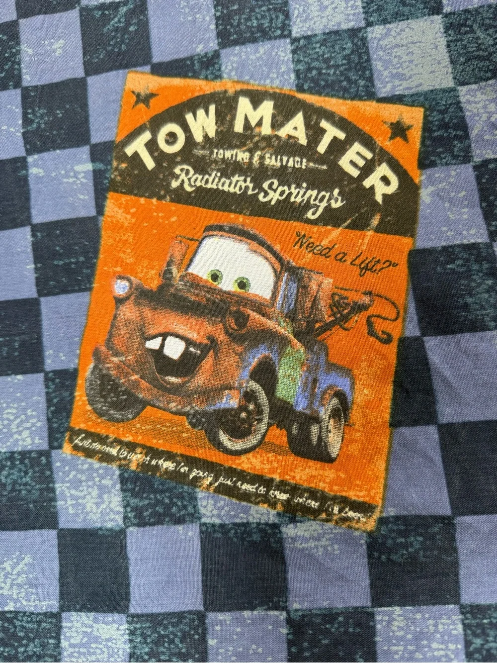 Vintage Disney Pixar 45% car tow