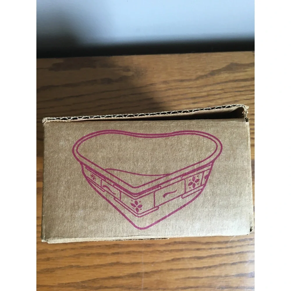 Longaberger pottery heart