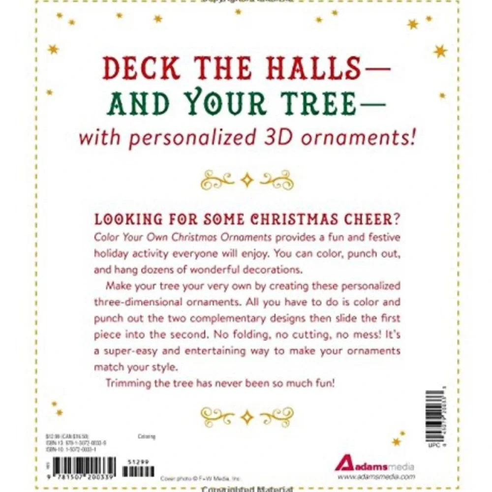Adams one much ornaments