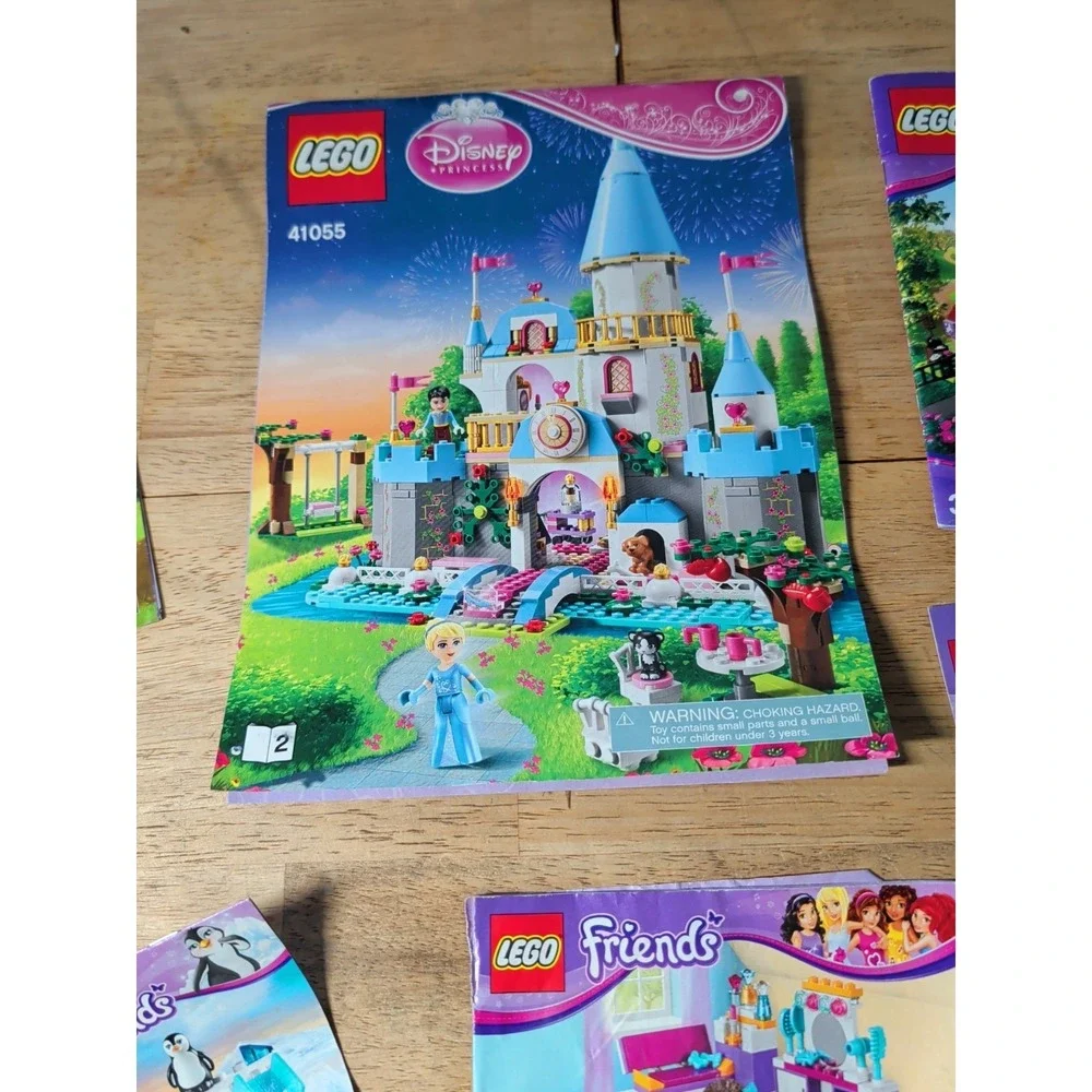 LEGO FRIENDS Instruction Manuals: Lot of 16 Booklets Disney‎ Princess