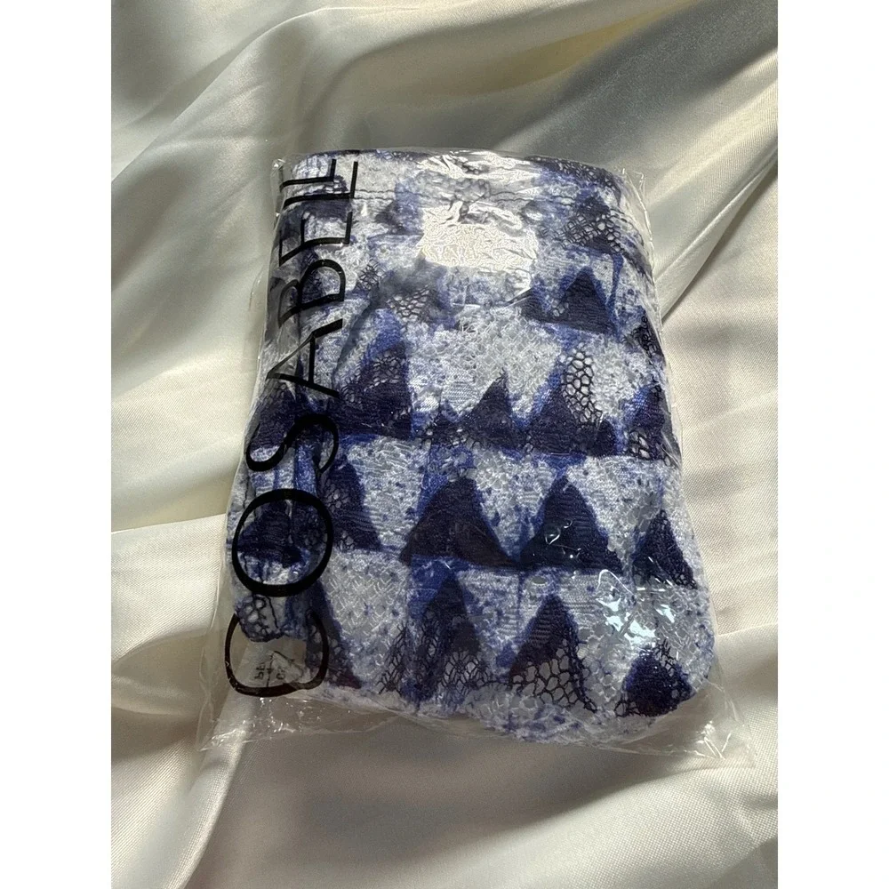 CosaBella Men's Printed Lace G-String Thong‎ Sheer Designer Underwear Luxury XL