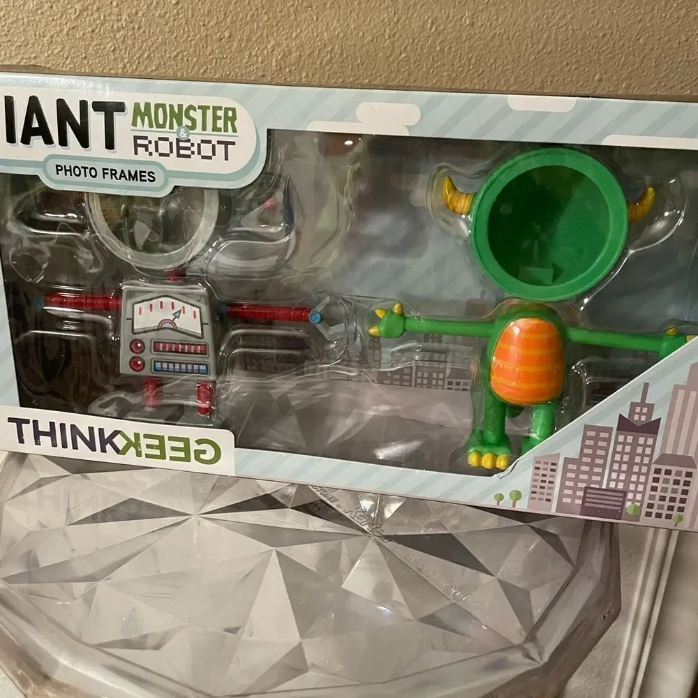 Think Geek Robot Monster Giant Picture Frames FUN!
