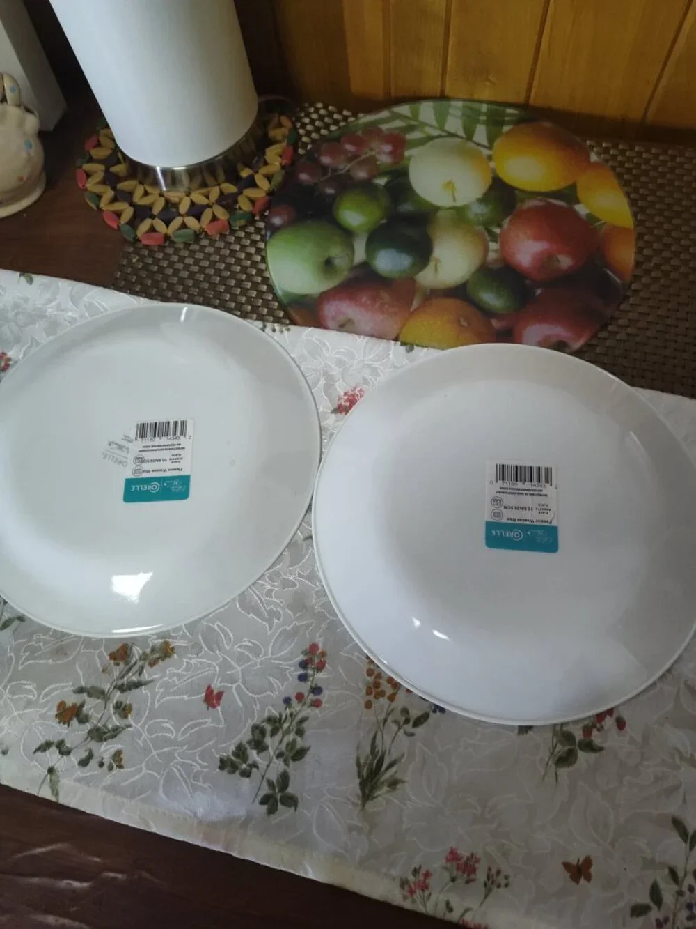 Lot of 3 Pioneer Woman by Corelle Dinner Plates Evie Blue Floral