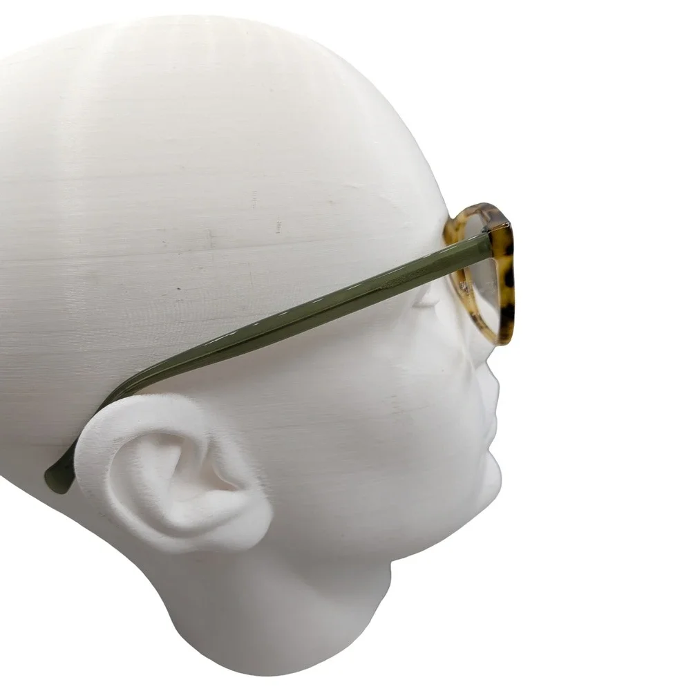 Lucky Brand D214 Tortoise Eyeglasses Green‎ Frames 55/15/140 Rectangular NEW