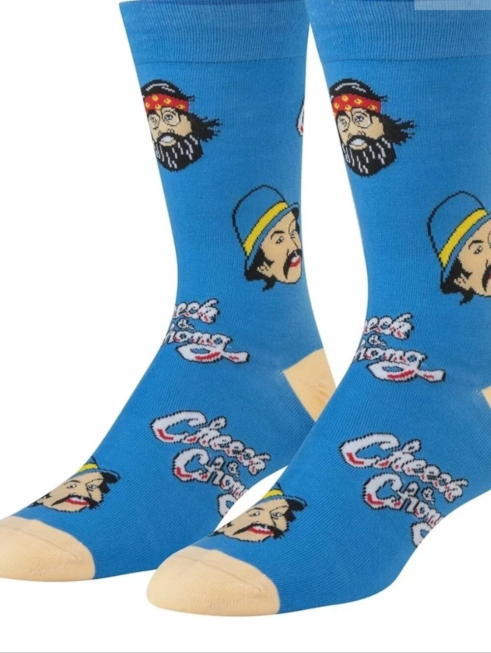 Crazy Socks Crew Socks - Cheech & Chong